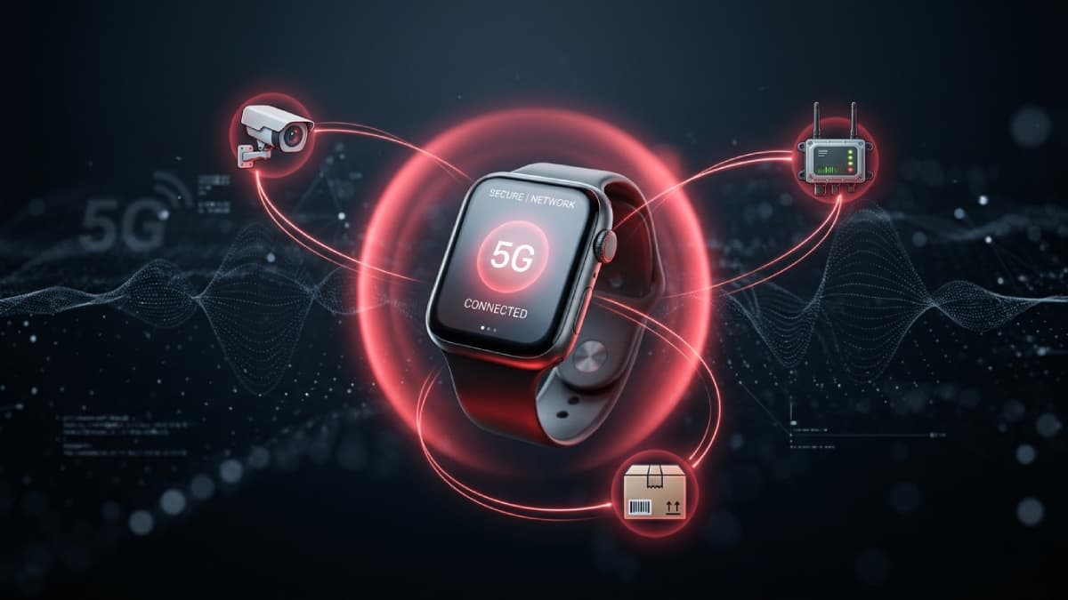 5G RedCap - egyszerűsített 5G az okosórák és szenzorok számára