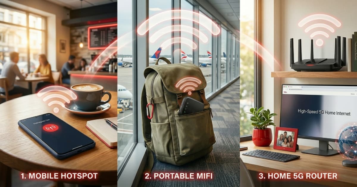 Mobil hotspot vagy dedikált 5G router? Melyiket válaszd?