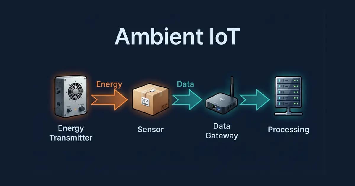 Az Ambient IoT érzékelői elem nélkül küldenek adatot